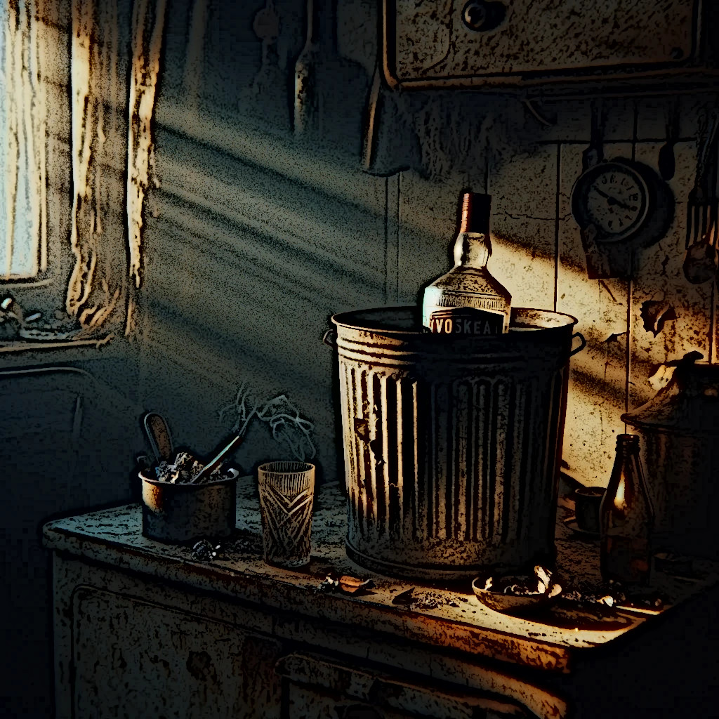 Poubelle verre