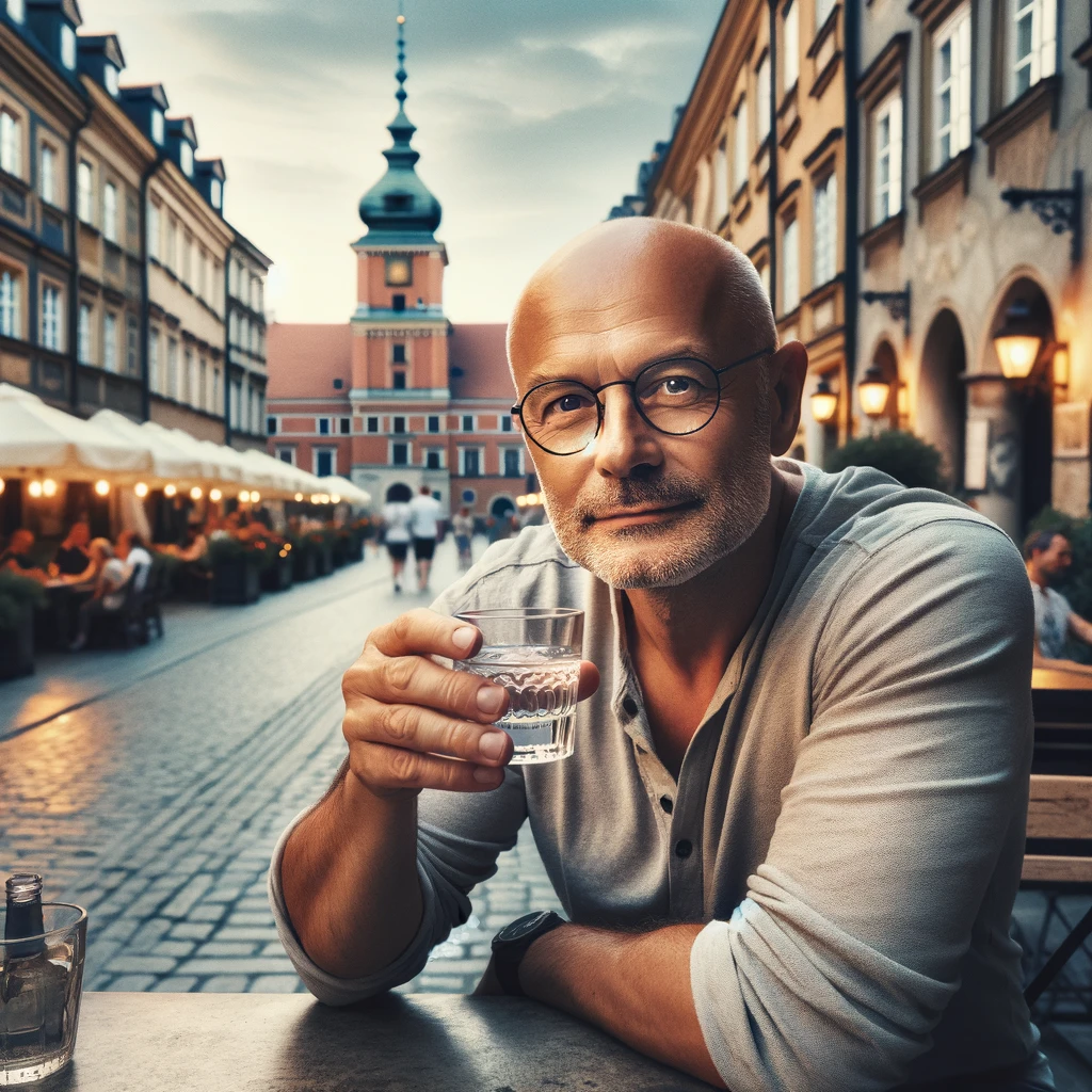 Une vodka à Varsovie